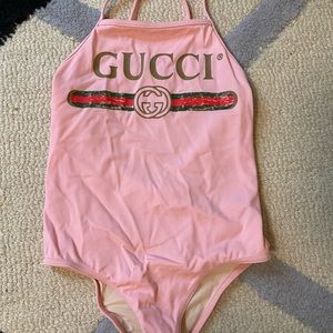 Gucci girls swimsuit